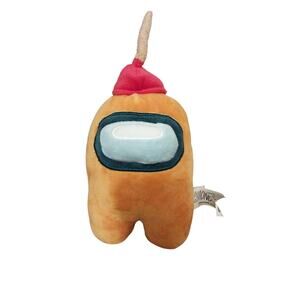 Among Us Series 2 Official Innersloth Toikido Stuffed Plush Orange Plunger 7"